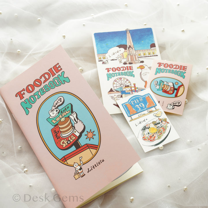 Littlelu Illustrated Sketches Booklet Bundle - Foodie Vol.7