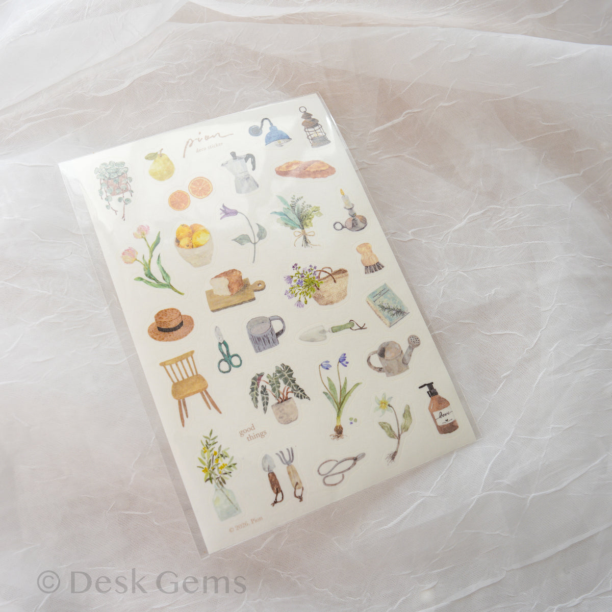 Pion Die-cut Paper Stickers - Little Things