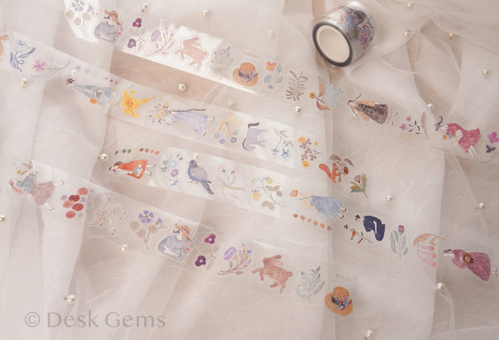 Pion Kiss-cut PET Tape - Blooming