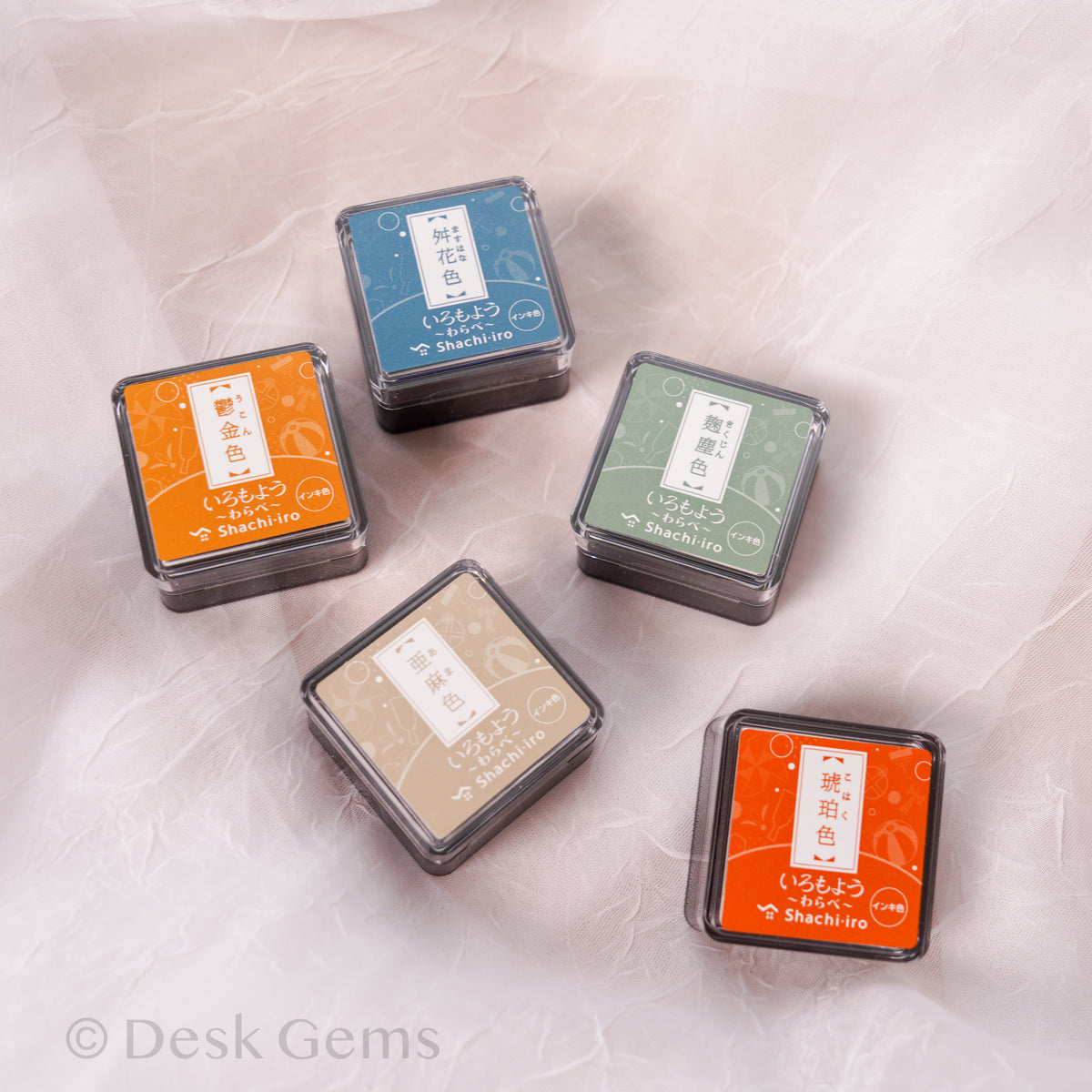 Shachihata Iromoyo Oil-Based Mini Ink Pad (2026 New Colors)