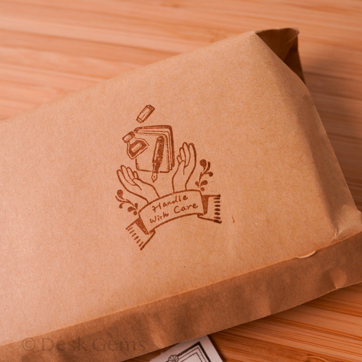 The "Handle with Care" Stamp (Stationery Version)