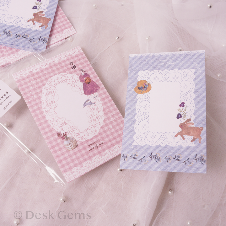 Pion Mini 6 Memo Paper Set - Wish List