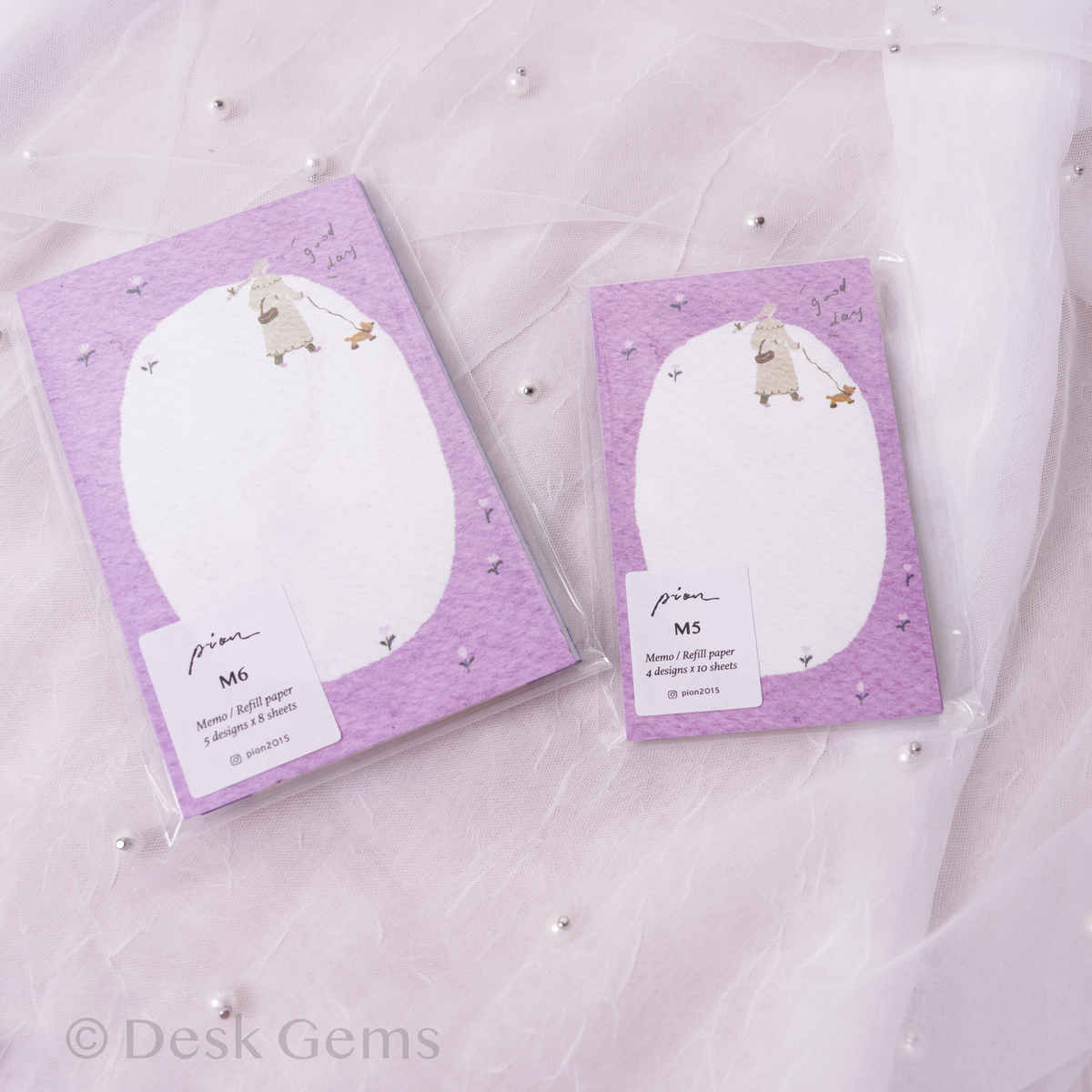Pion Original Memo Paper/Inserts Set - Fruit