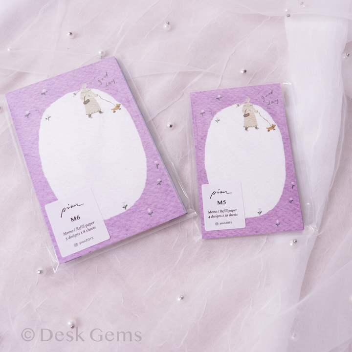 Pion Original Memo Paper/Inserts Set - Fruit