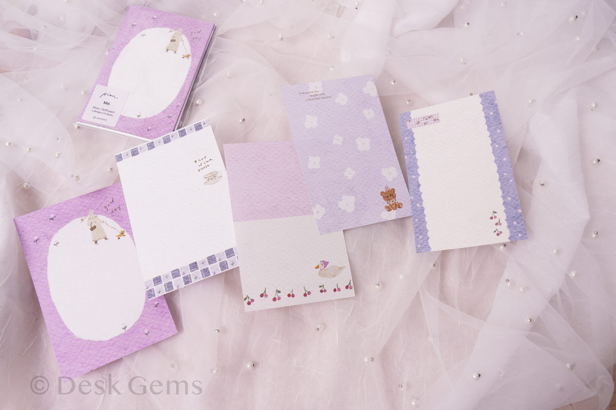 Pion Original Memo Paper/Inserts Set - Fruit