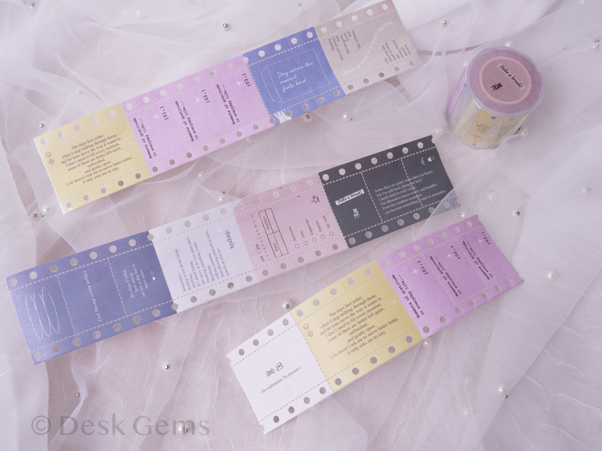 Pion Shaped Paper Tape - Report Paper