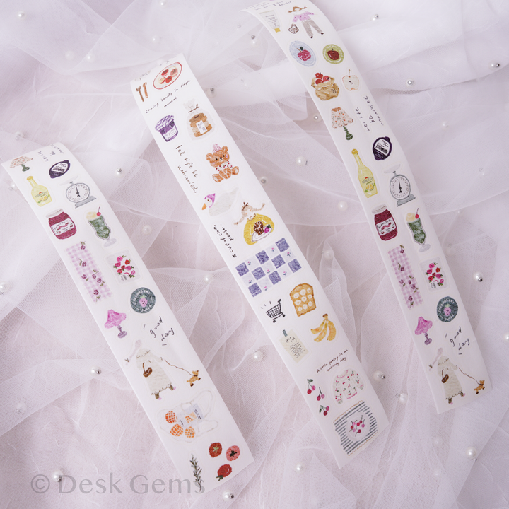 Pion Kiss-cut Washi Tape - Fruit