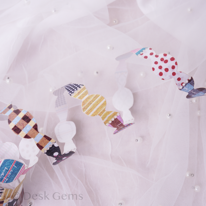 Pion Shaped Paper Tape - Candy