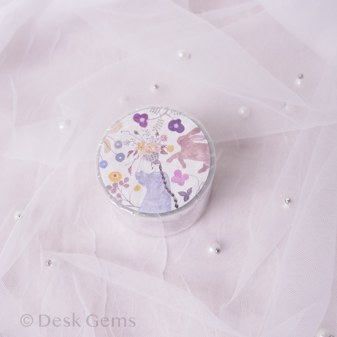 Pion Kiss-cut Matte PET Tape - Blooming (Revised Version)