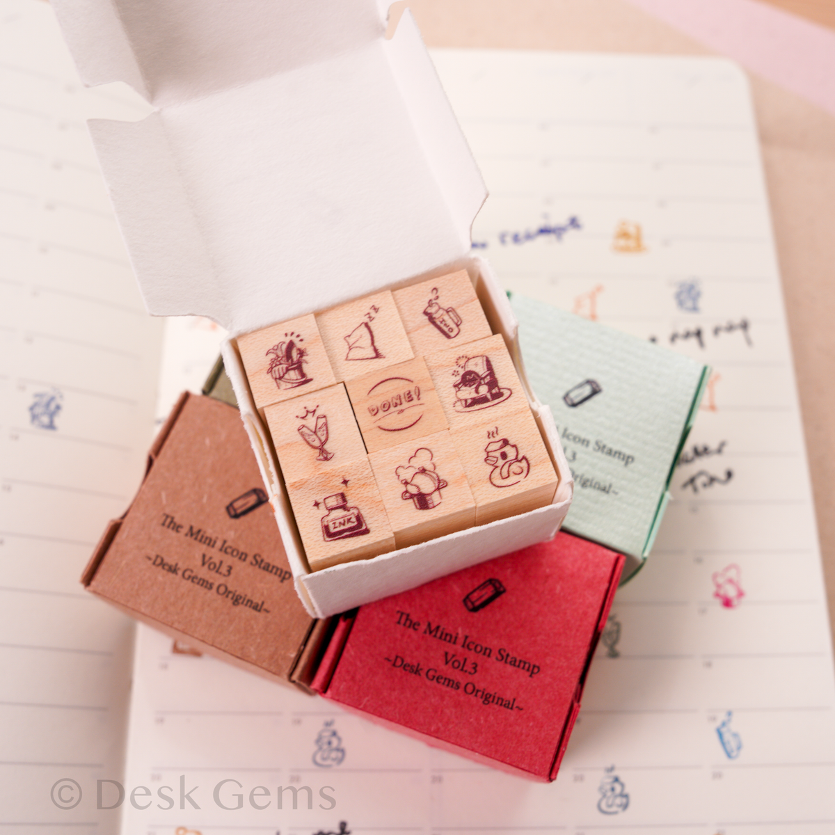 The Mini Icon Stamps Vol.3 - Full Set