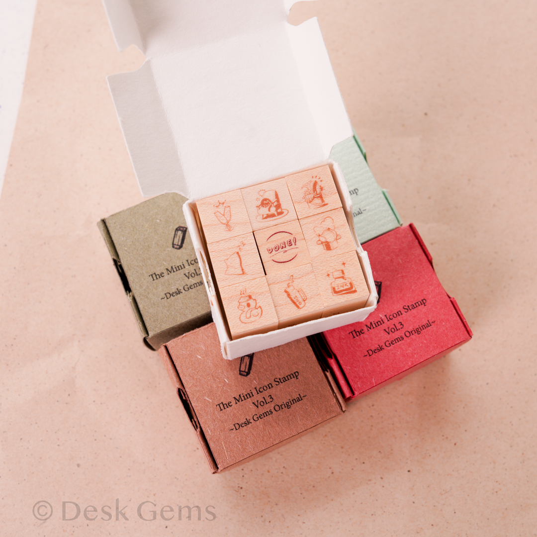 The Mini Icon Stamps Vol.3 (Soft Surface Color)