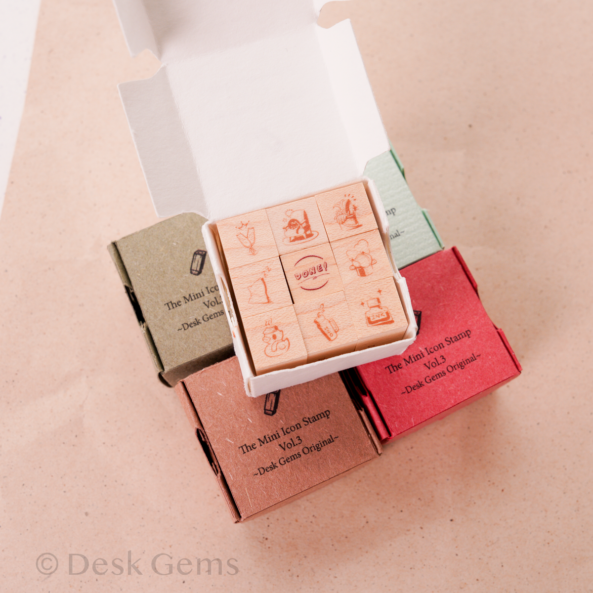 The Mini Icon Stamps Vol.3 (Soft Surface Color)