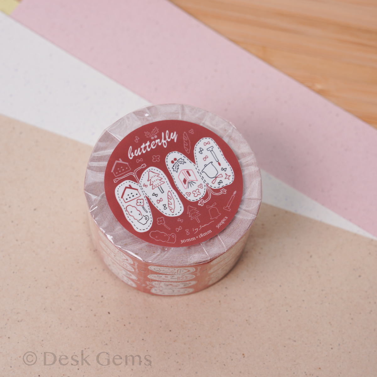 Ivy Snow Sealing Stickers  - Butterfly