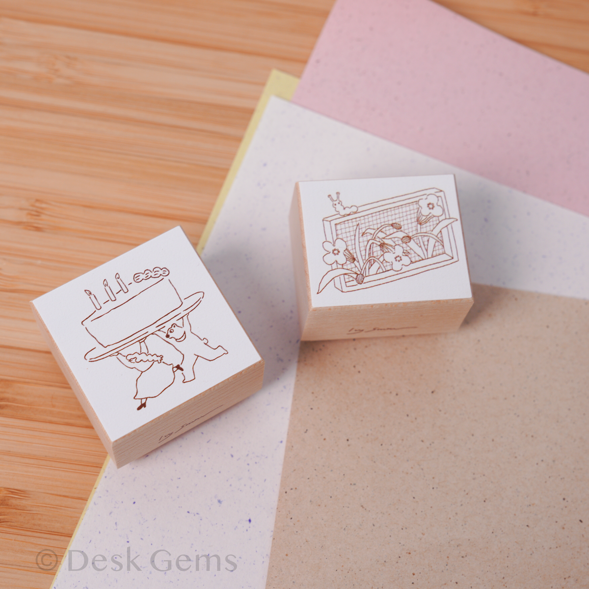 Ivy Snow Original Stamp Set - Blank Date Stamps