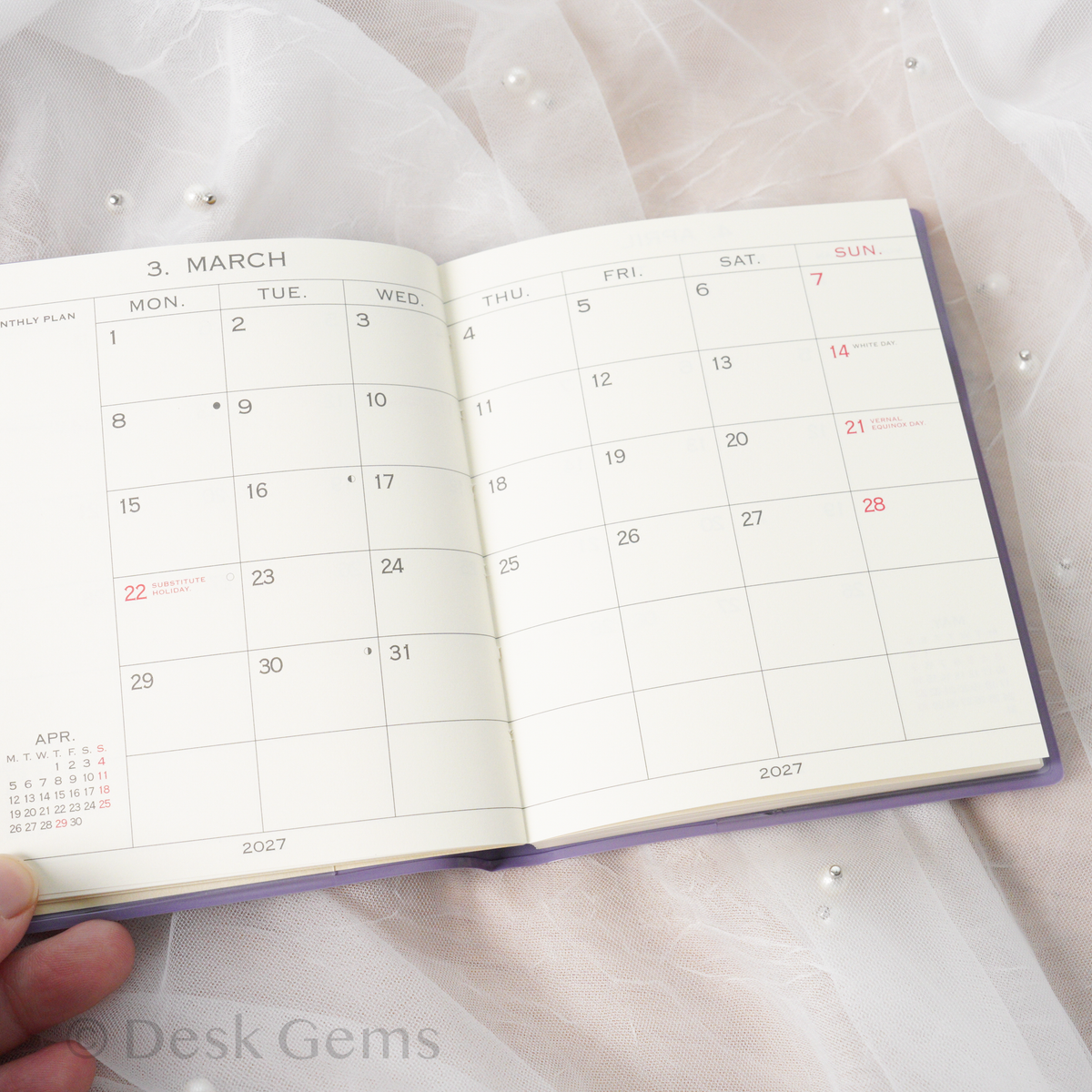Hightide 2027 Weekly Planner My Diary Square