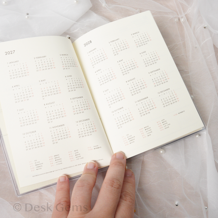 Hightide 2027 Weekly Planner Poche A6 - Les Agenda De L&