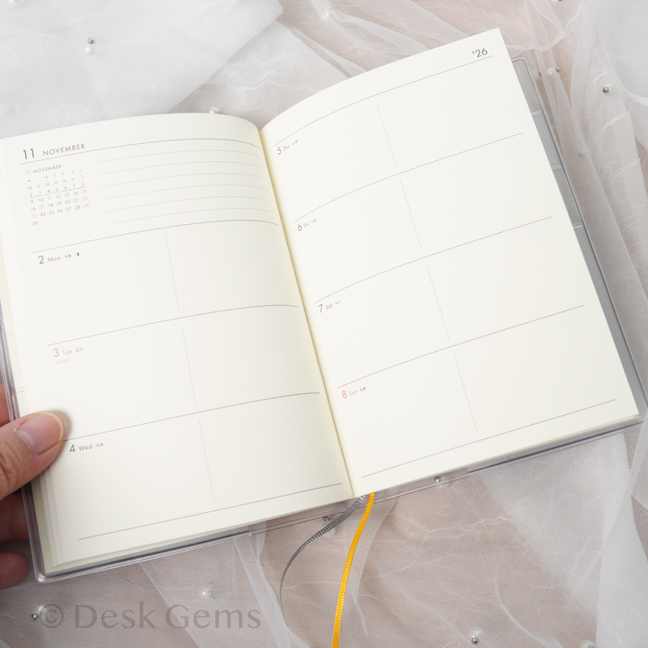 Hightide 2027 Weekly Planner Poche A6 - Les Agenda De L&