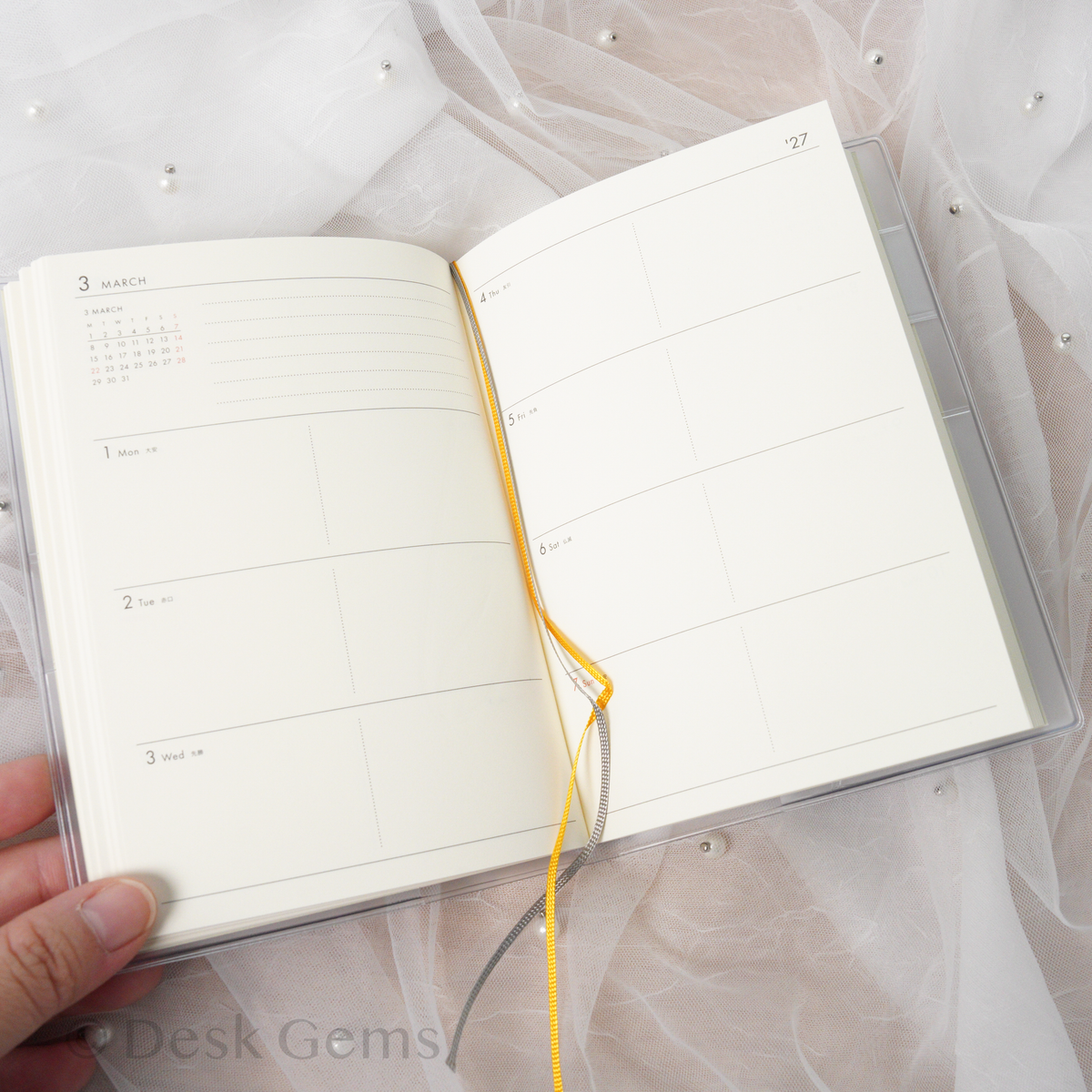 Hightide 2027 Weekly Planner Poche A6 - Les Agenda De L&