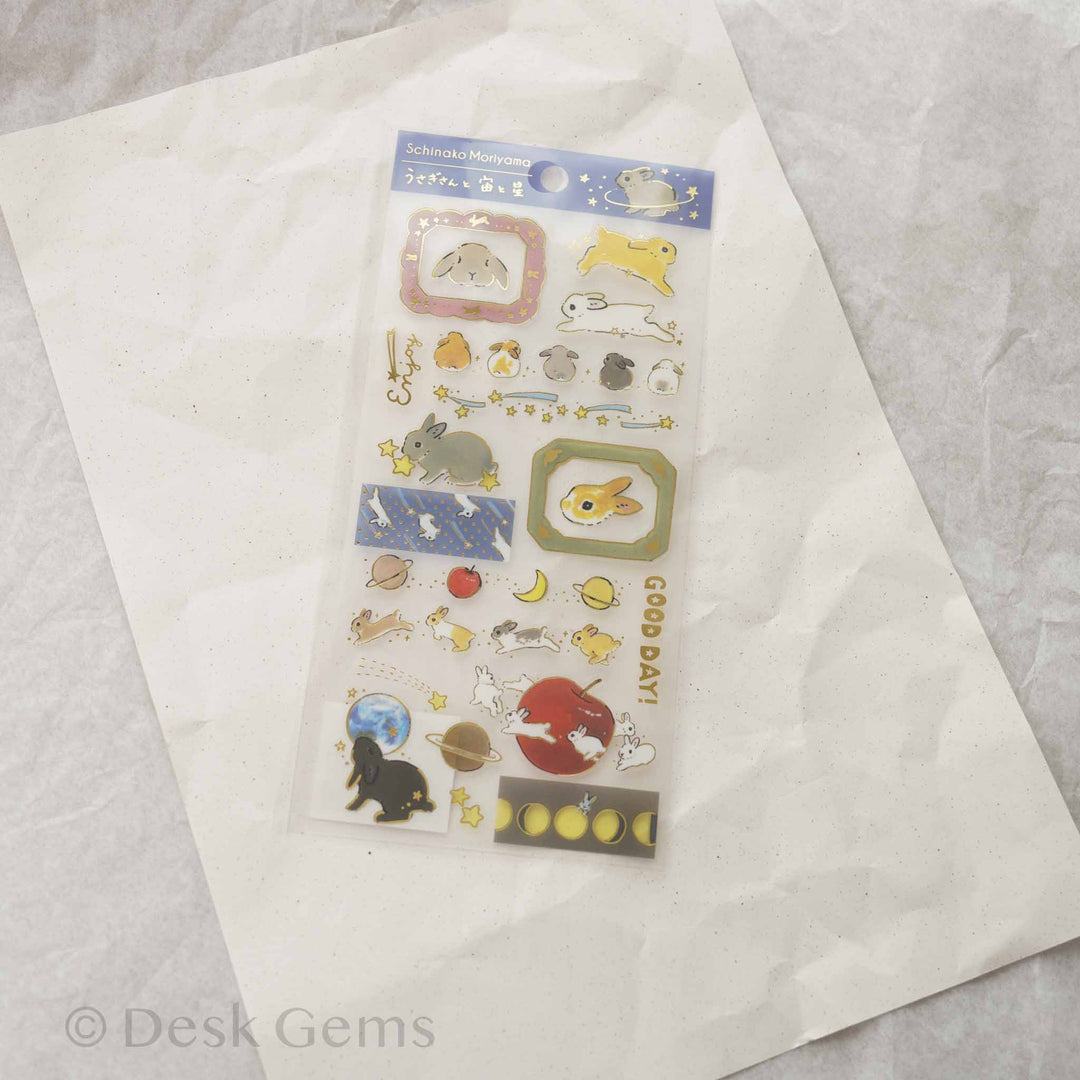 Schinako Moriyama Original Sticker - Stars and Planets