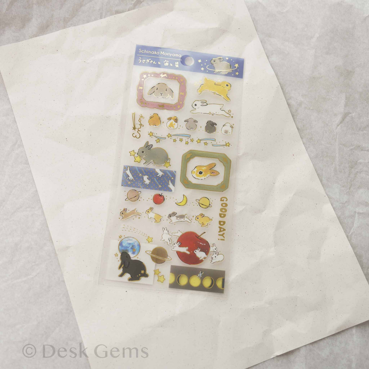 Schinako Moriyama Original Sticker - Stars and Planets