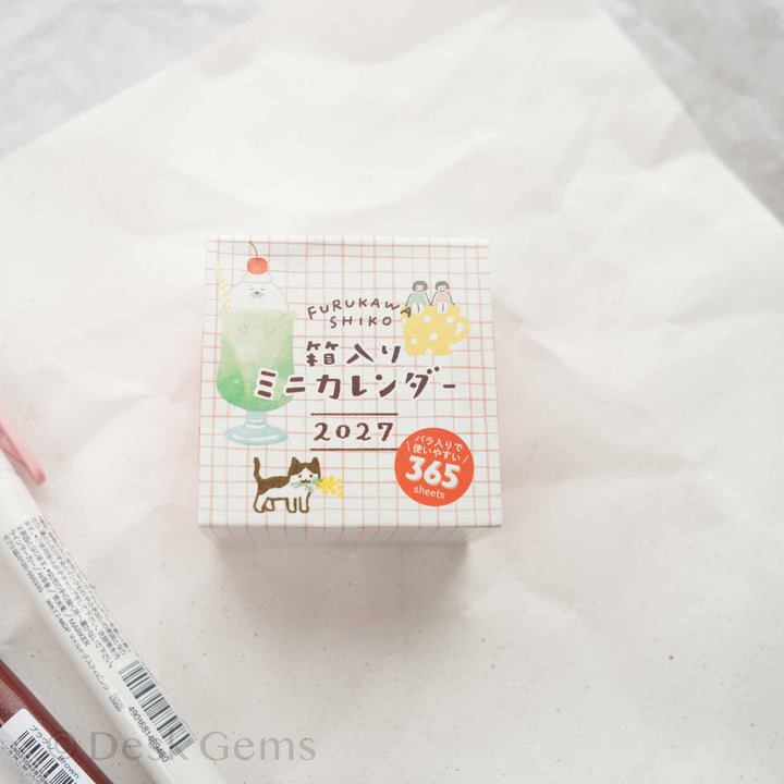 Furukawa Paper Boxed Mini Calendar 2027