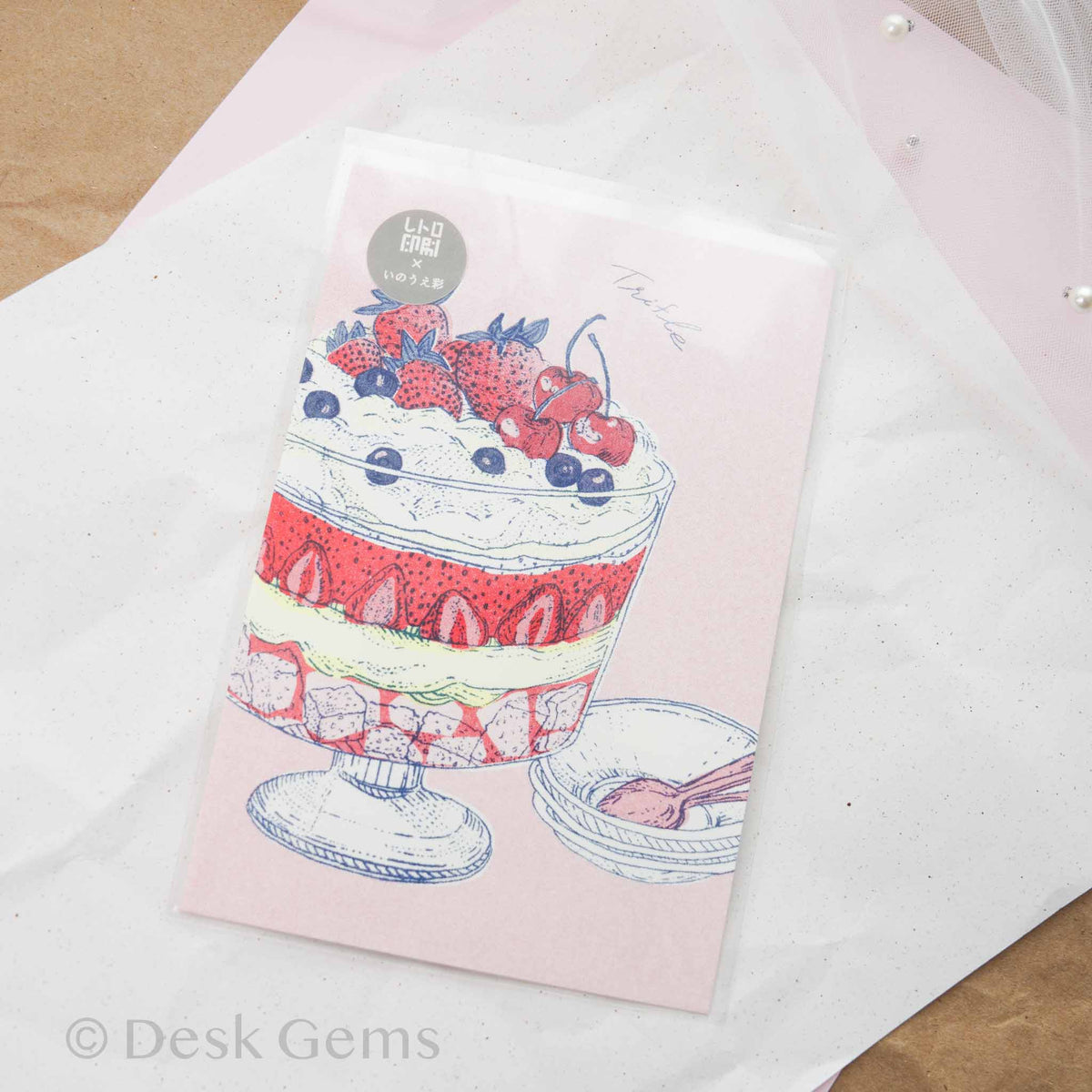 Aya Inoue x Furukawa Paper trifle riso postcard