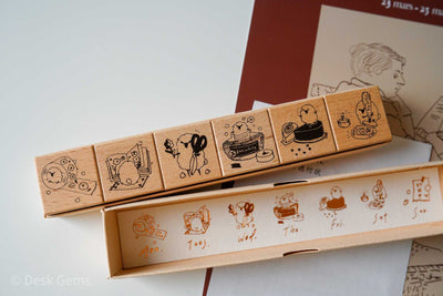 Modaizhi Sheep Stamp Set - Stationeries 