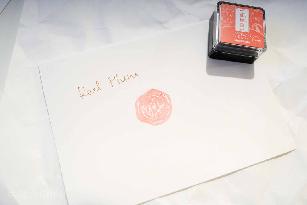 Shachihata Iromoyo Oil-Based Mini Ink Pad