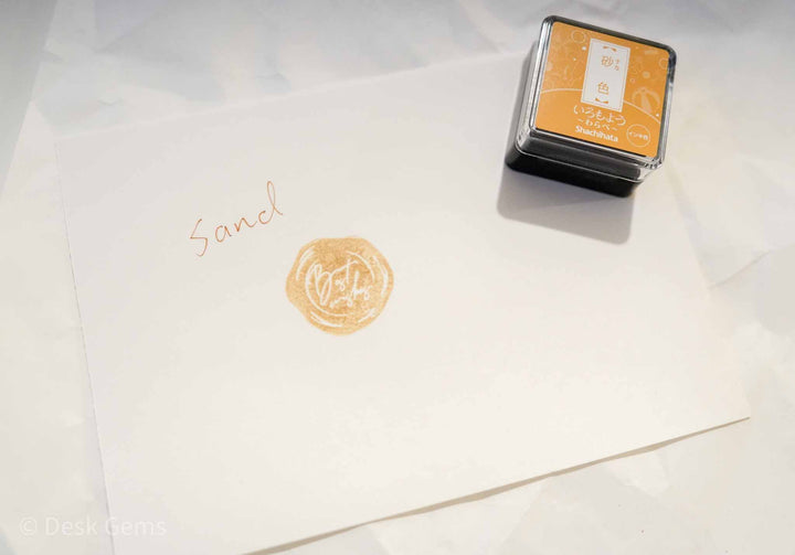 Shachihata Iromoyo Oil-Based Mini Ink Pad