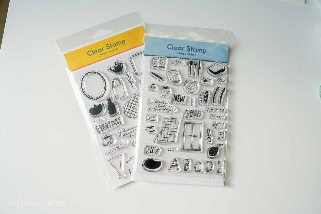 Papier Platz x Asanel Clear Stamp 