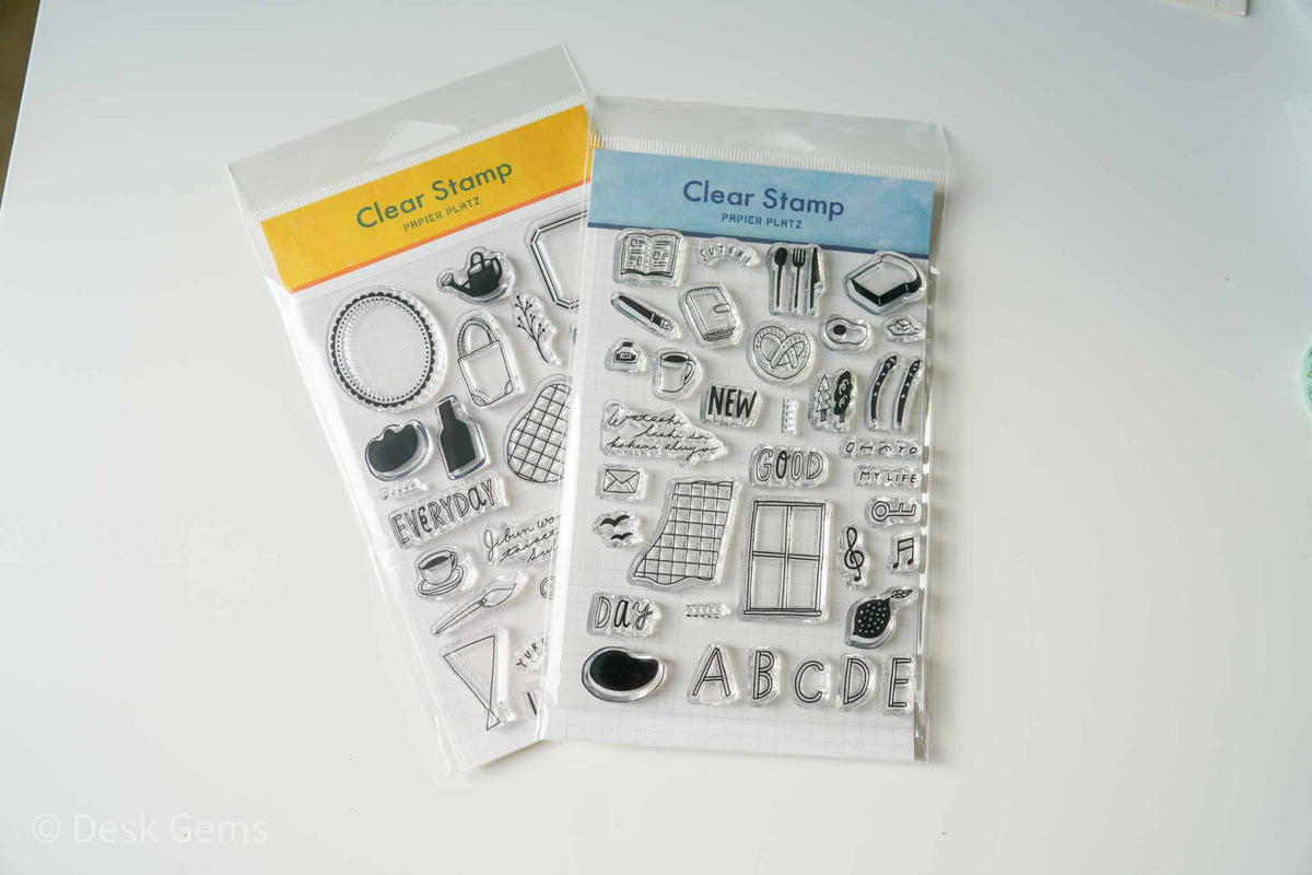 Papier Platz x Asanel Clear Stamp 