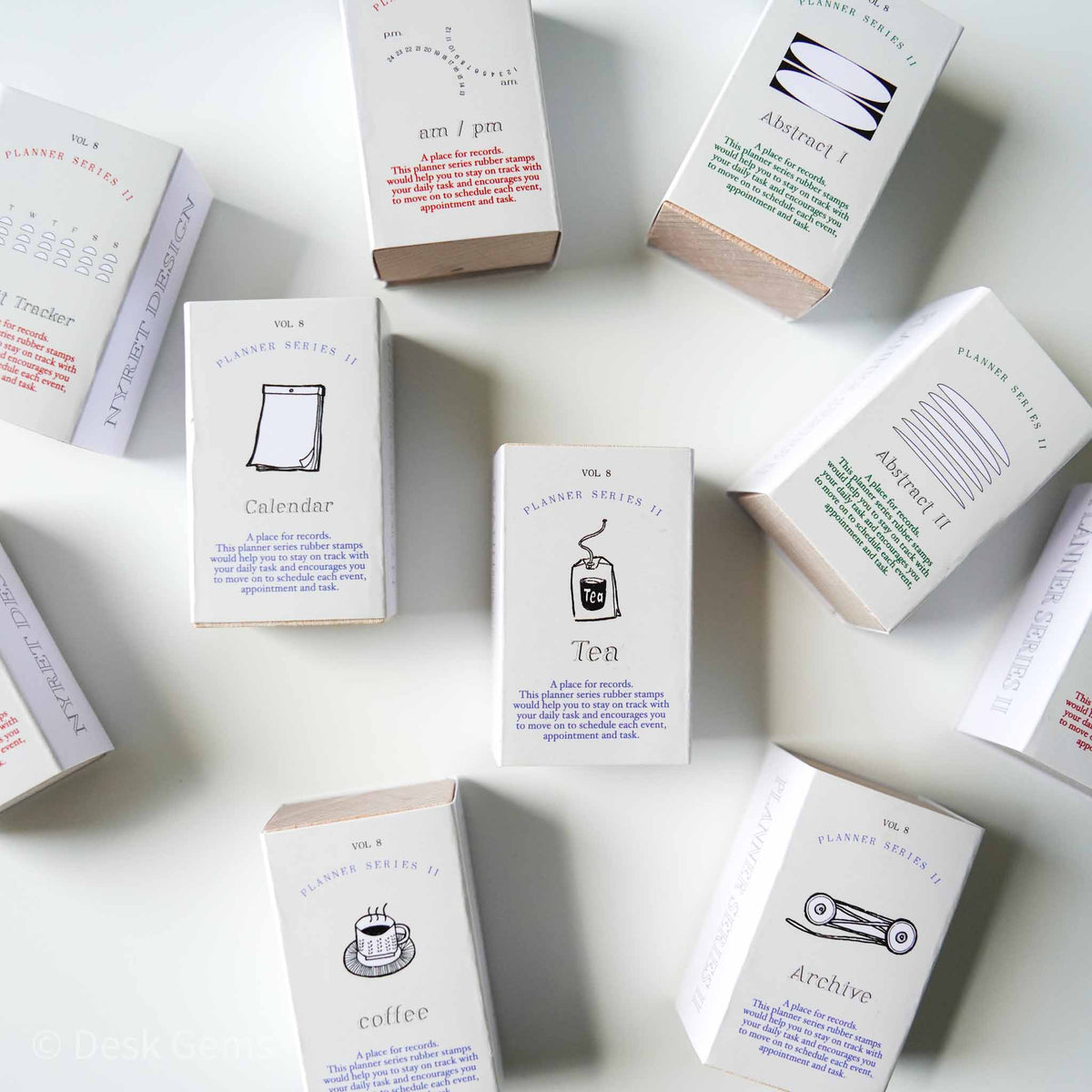 NYRET Design Vol.8 The Planner Series II Stamps