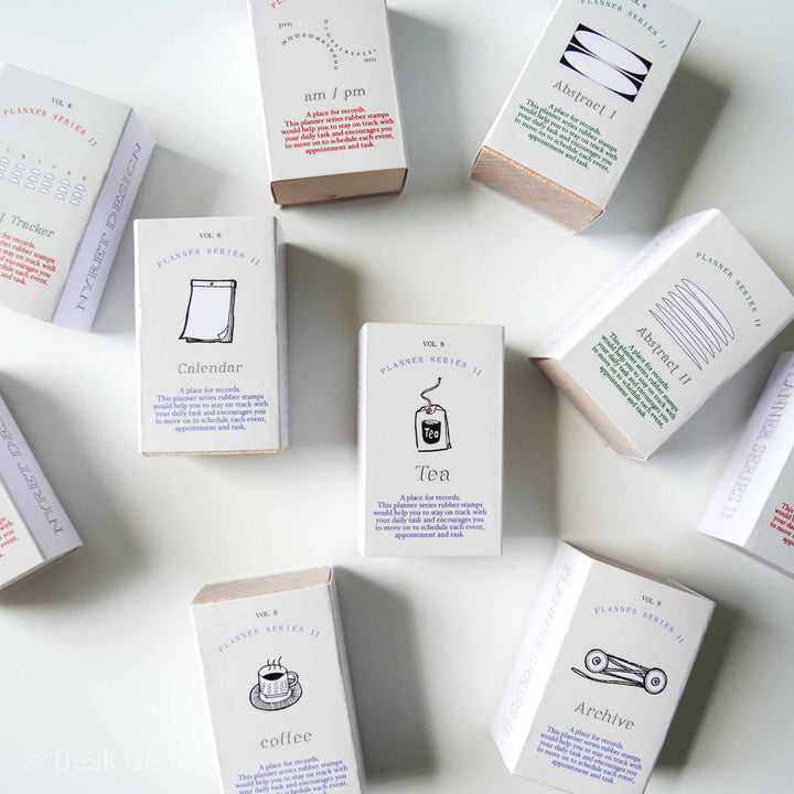 NYRET Design Vol.8 The Planner Series II Stamps