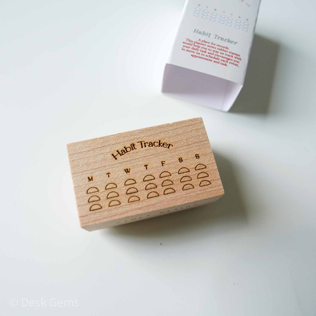 NYRET Design Vol.8 The Planner Series II Stamps - Habit