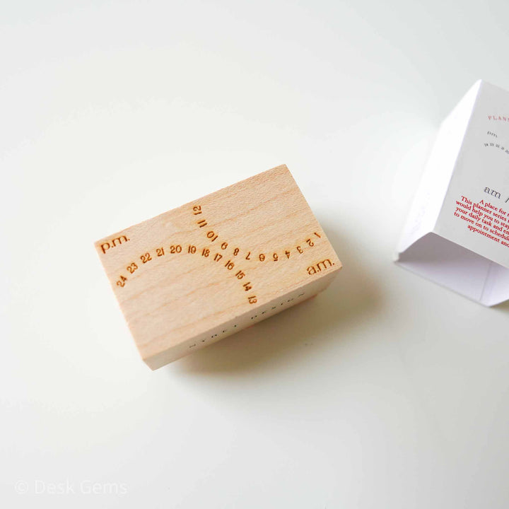 NYRET Design Vol.8 The Planner Series II Stamps - am/pm 