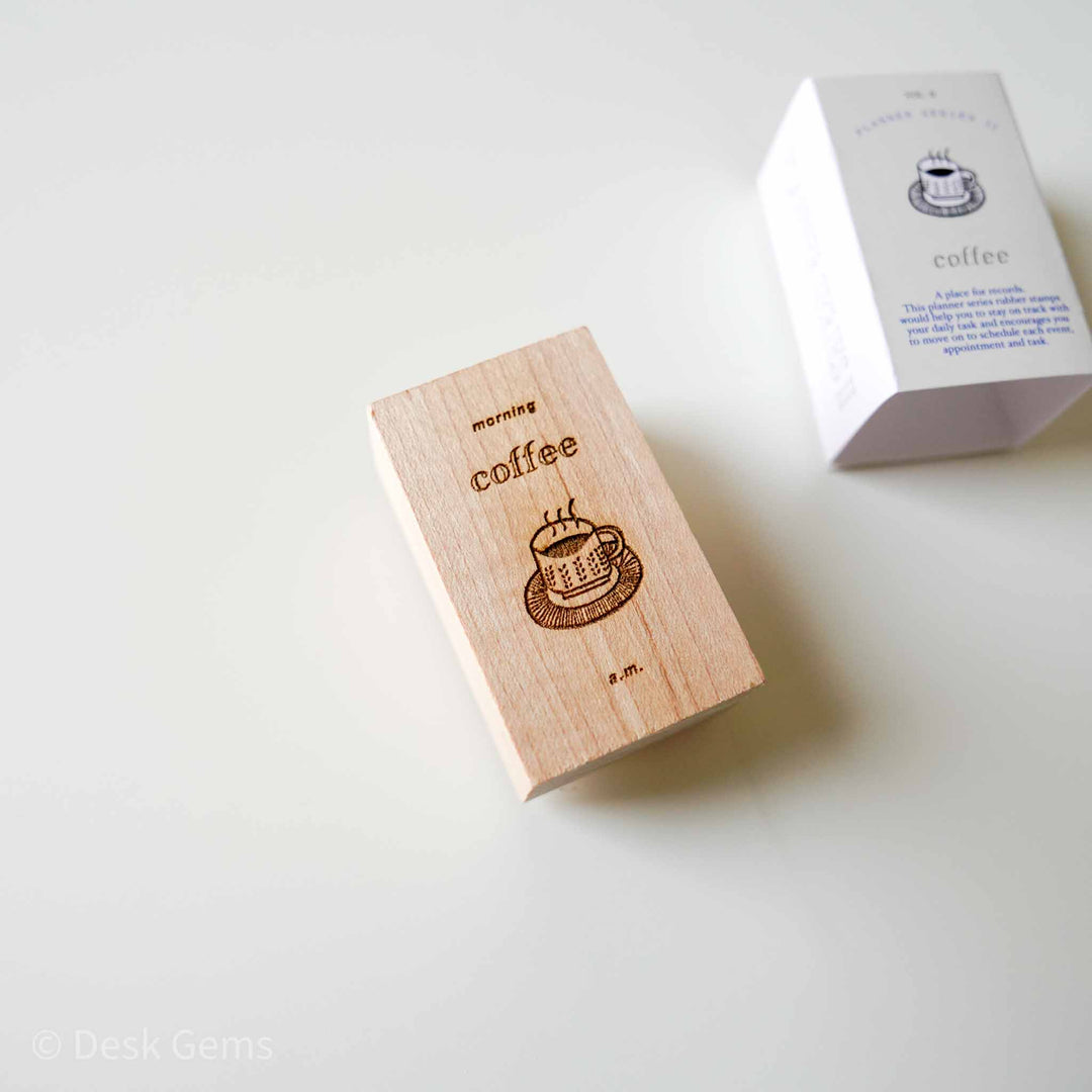 NYRET Design Vol.8 The Planner Series II Stamps - Coffee