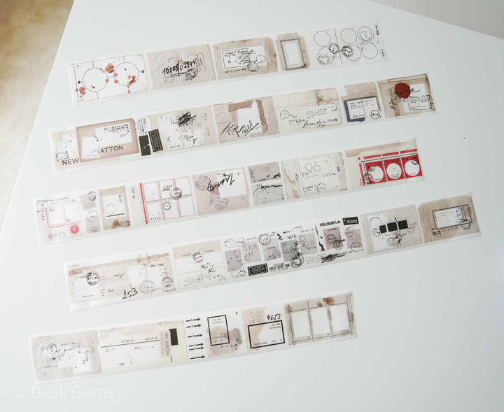 PLUSMINUS Original Tape - With / Without - Washi