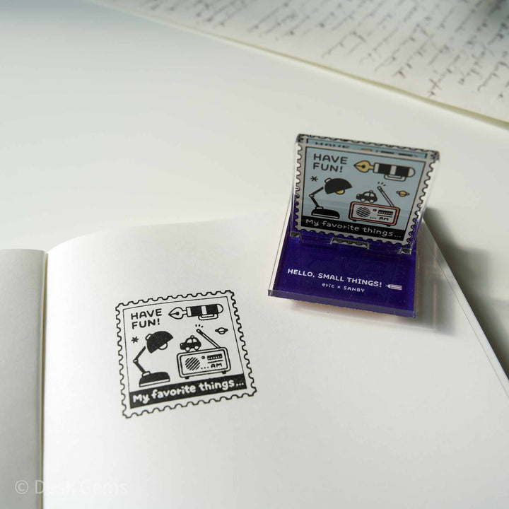Eric Small Things x Acrylic Rubber Stamp - Stamp