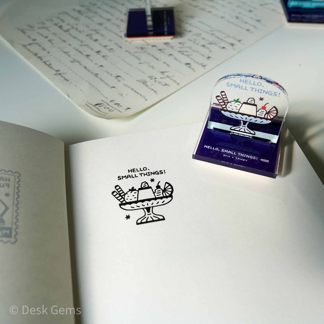 Eric Small Things x Acrylic Rubber Stamp - Dessert