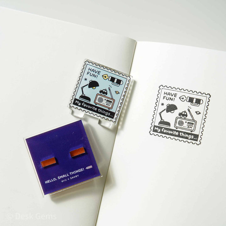 Eric Small Things x Acrylic Rubber Stamp - Stamp