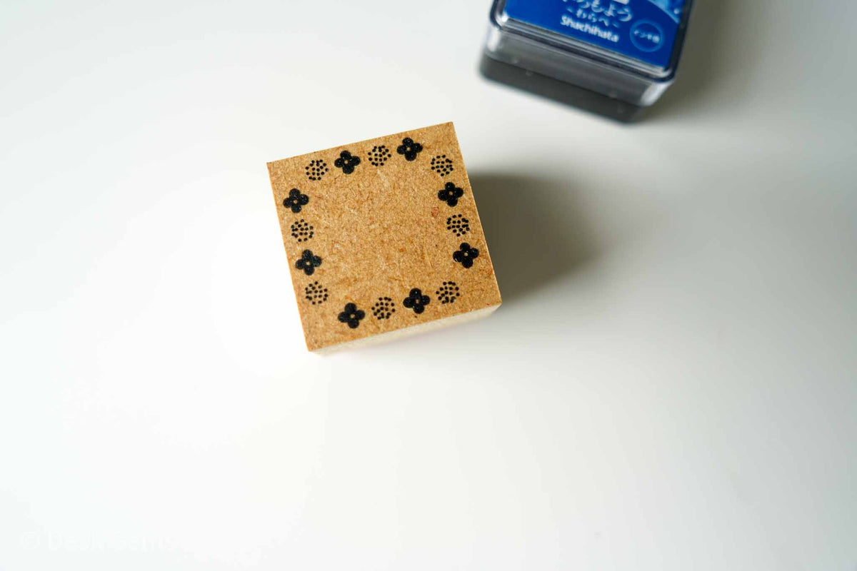 Seitousha Flower Frame Rubber Stamps - Playing in the Field