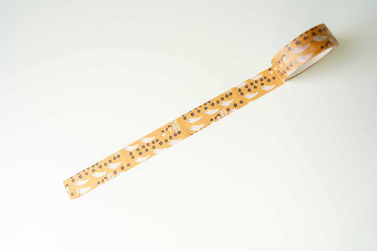Seitousha Limited Edition Washi Tapes - Embroidery Patterns (2023 New!) - Dusky Thrush