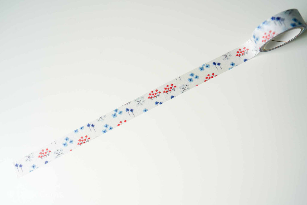 Seitousha Limited Edition Washi Tapes - Embroidery Patterns (2023 New!) - Floral Foam