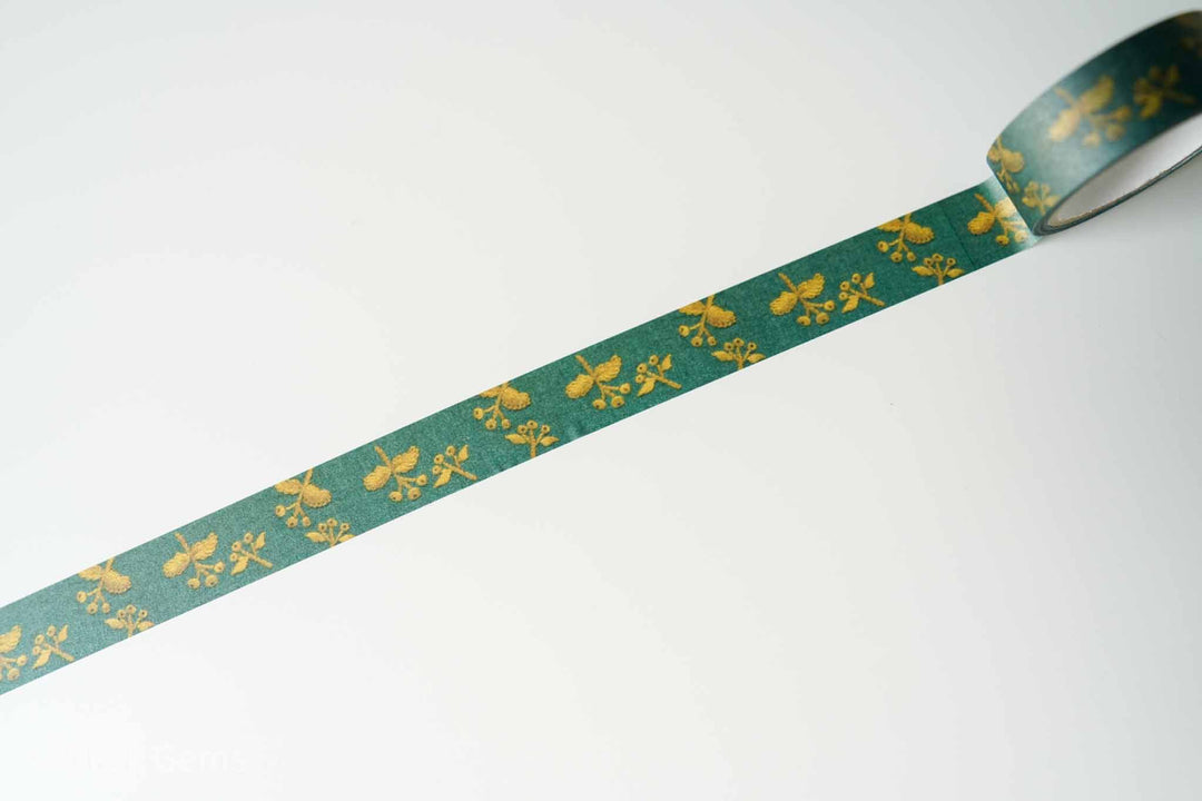 Seitousha Limited Edition Washi Tapes - Embroidery Patterns (2023 New!) - Nocturne