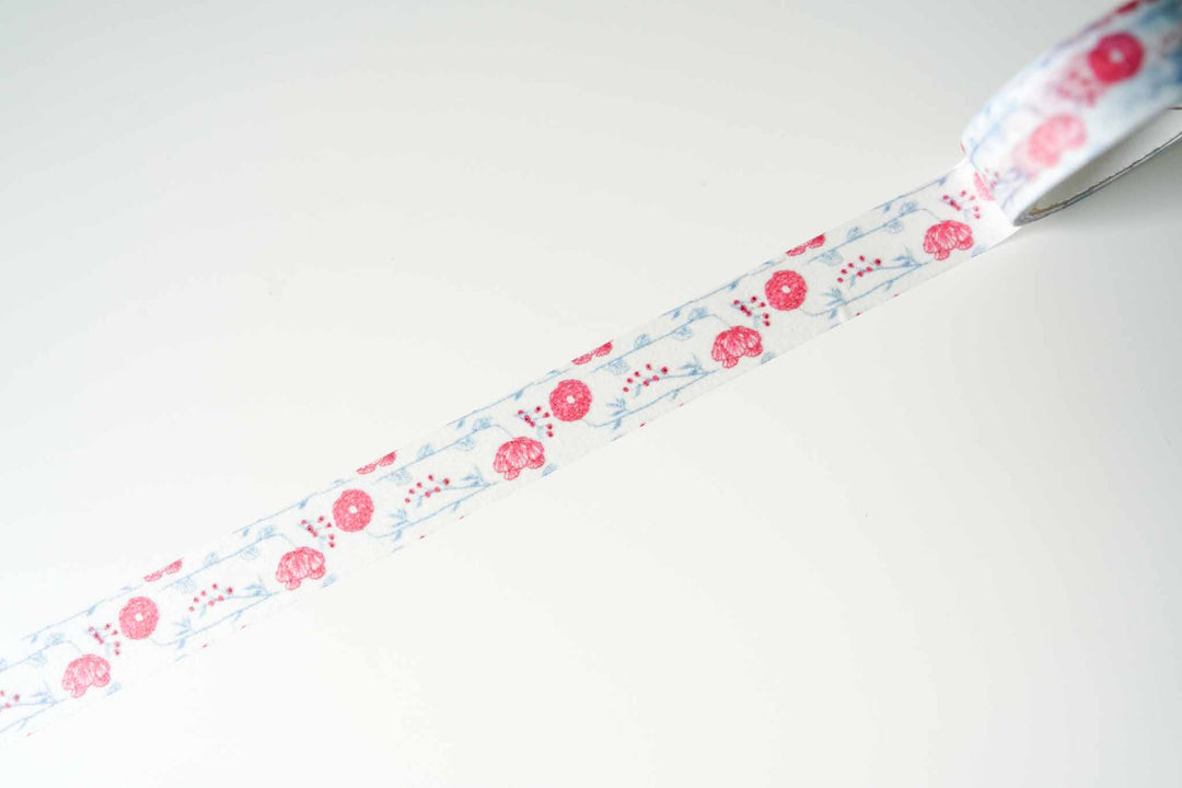 Seitousha Limited Edition Washi Tapes - Embroidery Patterns (2023 New!) -  Wild Flower Embroidery 