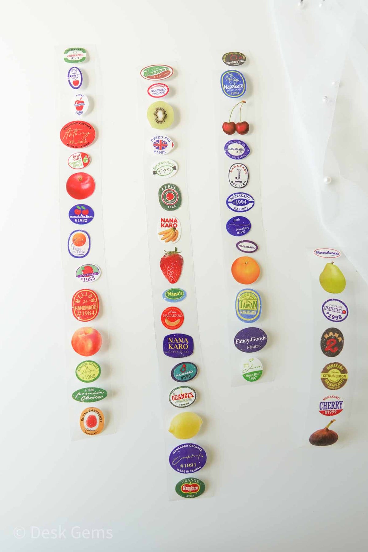 Mr. Eggplant Original PET Tape  - Fruit Labels