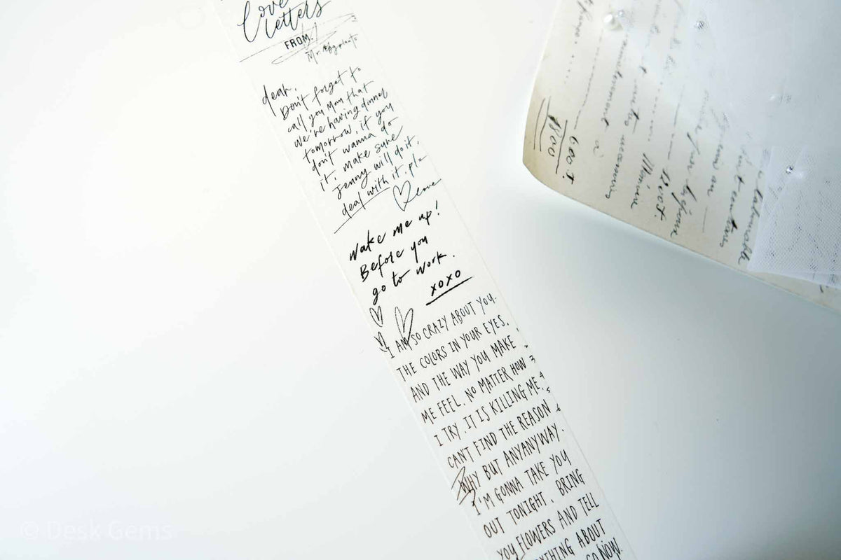 Mr. Eggplant Original PET Tape  - Love Letter