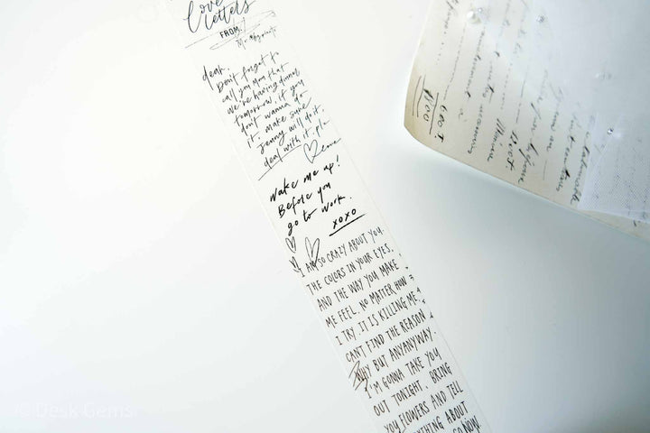 Mr. Eggplant Original PET Tape  - Love Letter