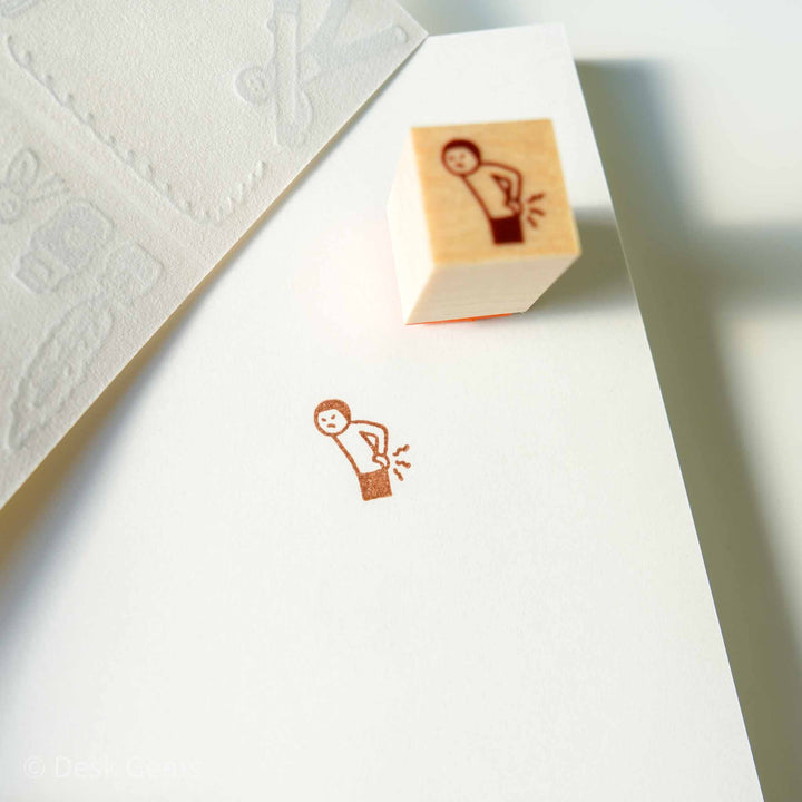 Littlelu Original Stamps - Modern People Ailment (New Sep 2023!) - Backache