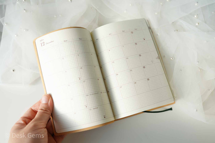 Midori Hibino 2024 Planner - One Day Two Page